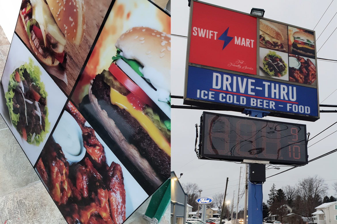 Swift Mart Outdoor Sign