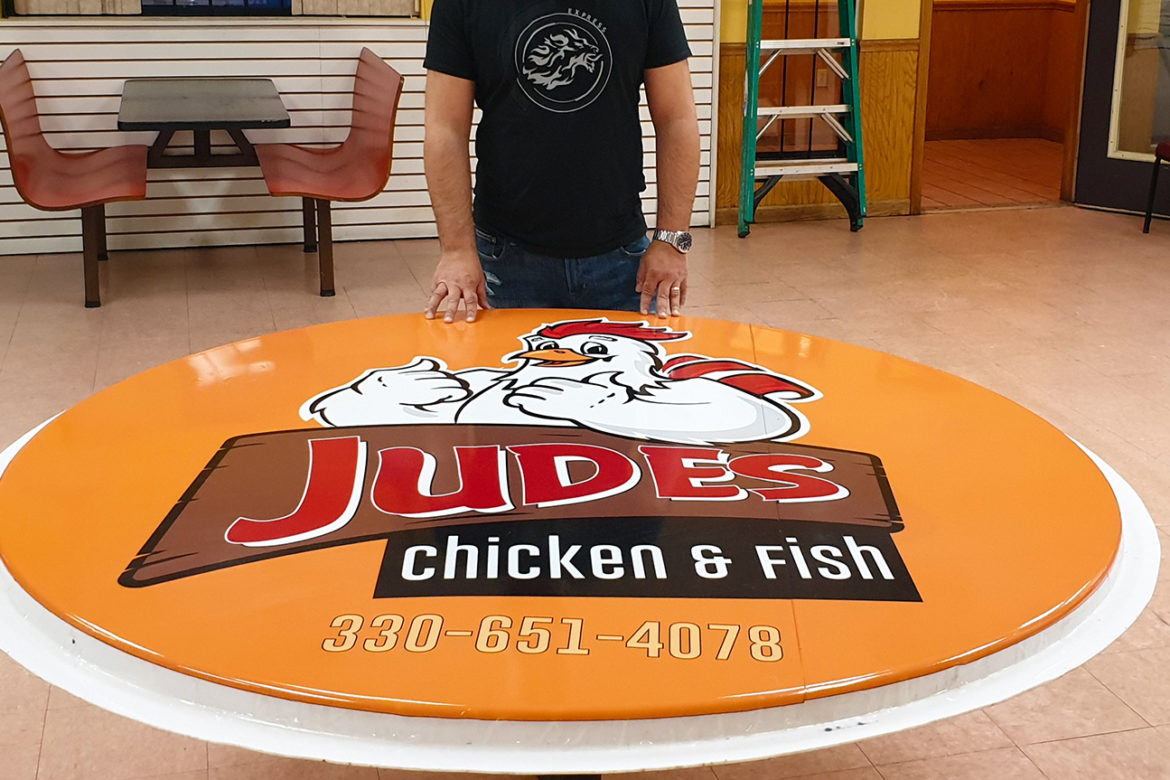 Jude's LED Outdoor Sign