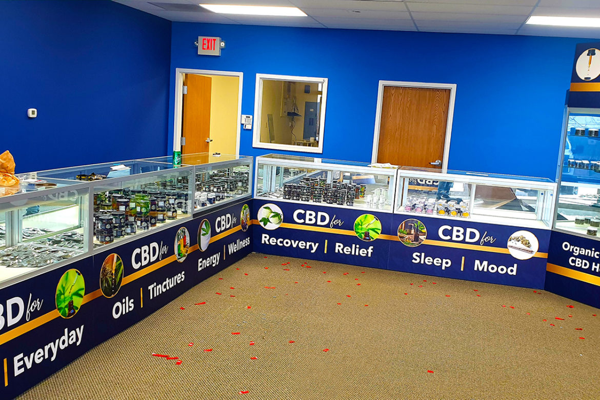 Your Cure CBD Stores Indoor PVC Signs
