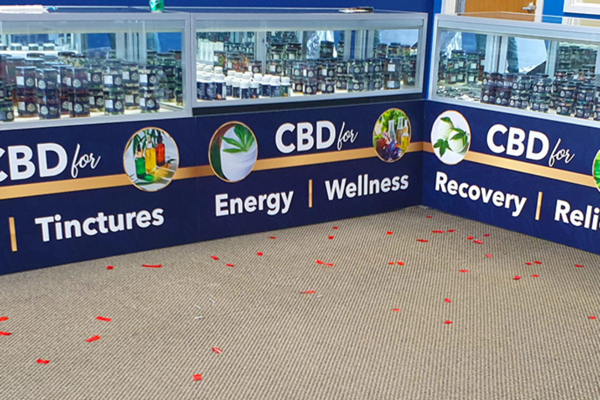 Your Cure CBD Stores Indoor PVC Signs